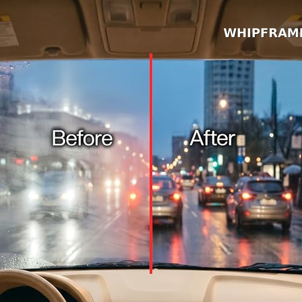 WHIPFRAME 2-in-1  Anti Fog Glass Coating and Rain Repellent (Pack of 2)