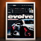 LAMBORGHINI EVOLVE — The Art of Movement | Framed Poster
