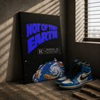 NOT OF THIS EARTH — Cosmic Earth | Restricted Edition Canvas 🌎🪐