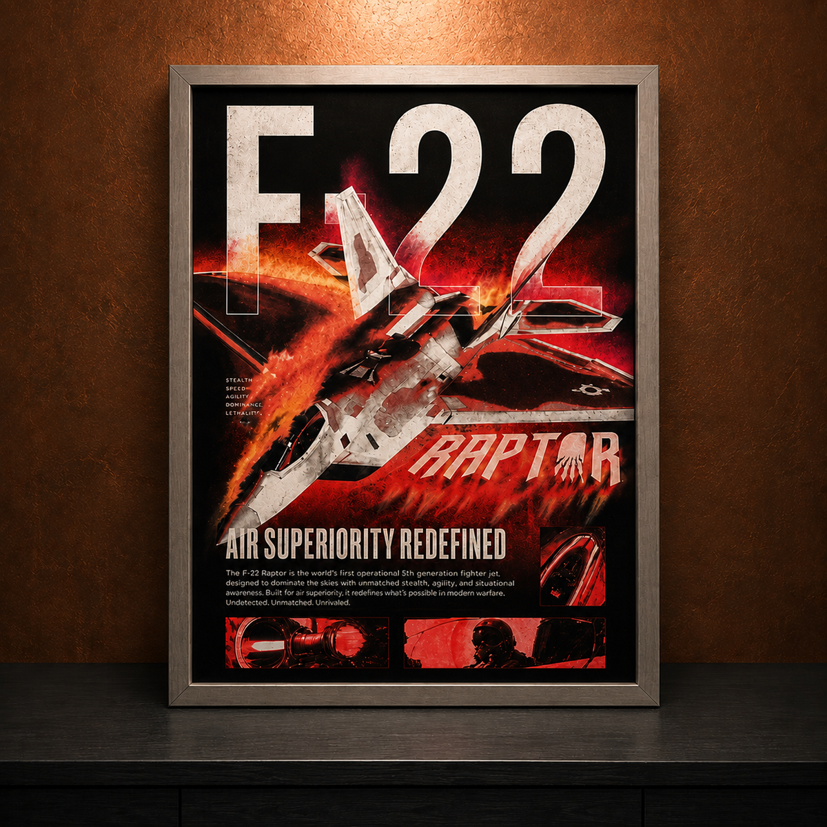 AIR Framed Poster