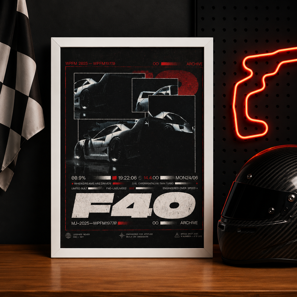 Ferrari F40 — VELOCITÀ | The Art of Performance
