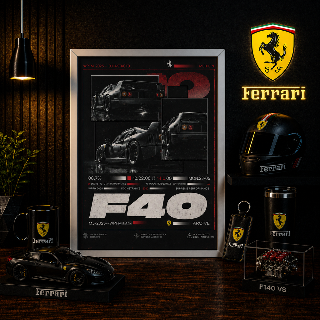 Ferrari F40 — VELOCITÀ | The Art of Performance