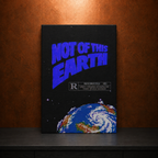 NOT OF THIS EARTH — Cosmic Earth | Restricted Edition Canvas 🌎🪐