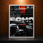Lamborghini Aventador — RUSH | The Art of Performance | WPFM Framed Poster