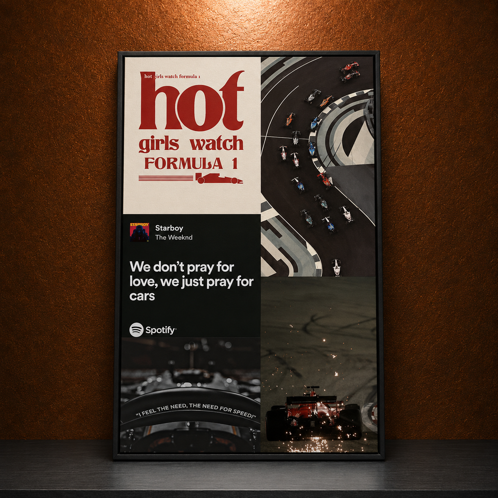 Hot Girls Watch Formula 1  | F1 & Speed Canvas 🏎️🔥