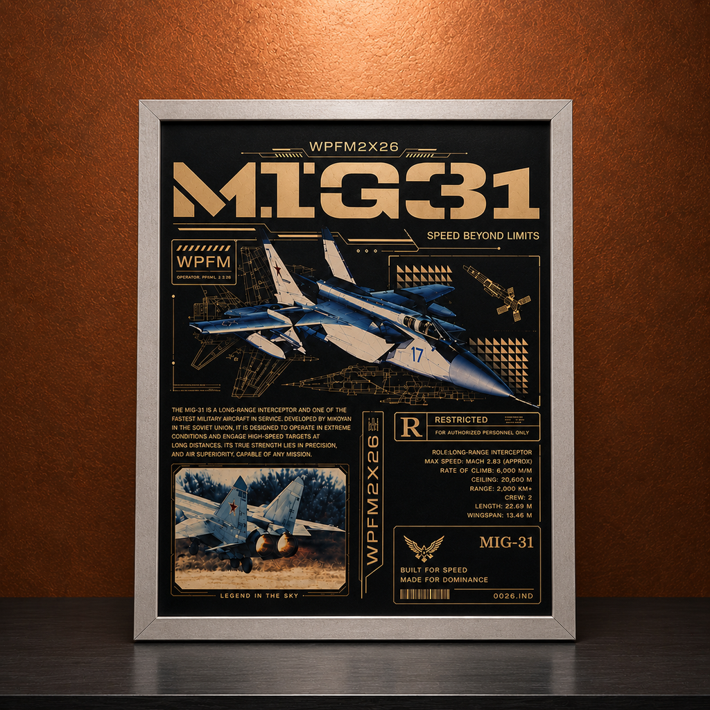 AIR Framed Poster