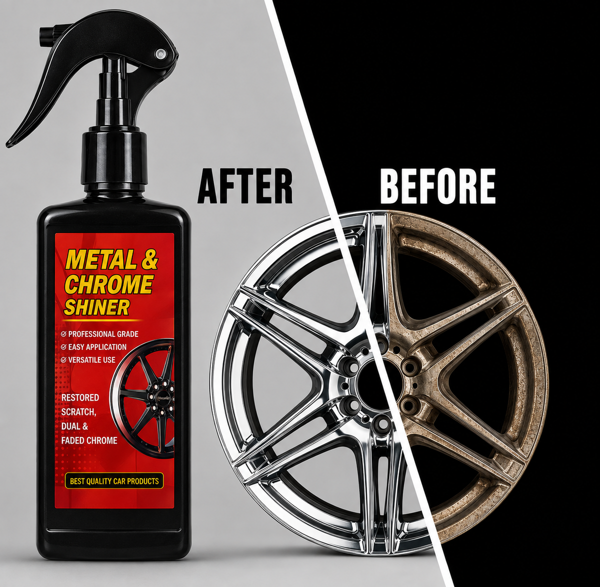 WhipFrame Rims Metal and Chrome Shiner 50ml