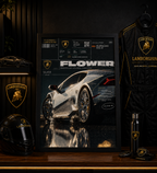 Lamborghini Huracán — FLOW | The Art of Performance | WPFM Framed Poster