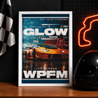 Lamborghini GLOW — WPFM Automotive Art | Framed Poster