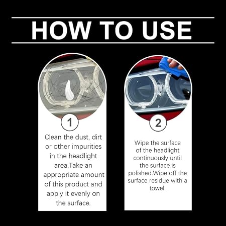 WHIPFRAME HEADLIGHT RESTORATION AGENT — Advanced Headlight Renewal & Scratch Repair Formula