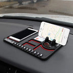 JDM Themed Phone GPS Holder Anti-Slip Silicone Pad and Car Mobile Holders for Car Dashboard