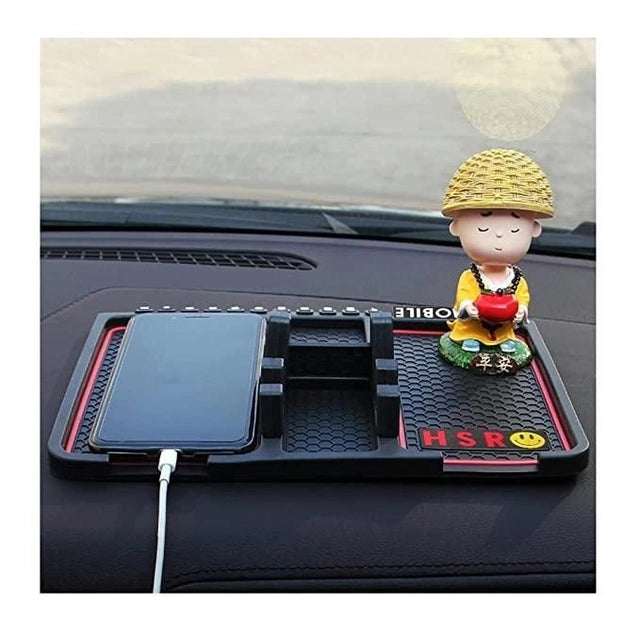 JDM Themed Phone GPS Holder Anti-Slip Silicone Pad and Car Mobile Holders for Car Dashboard