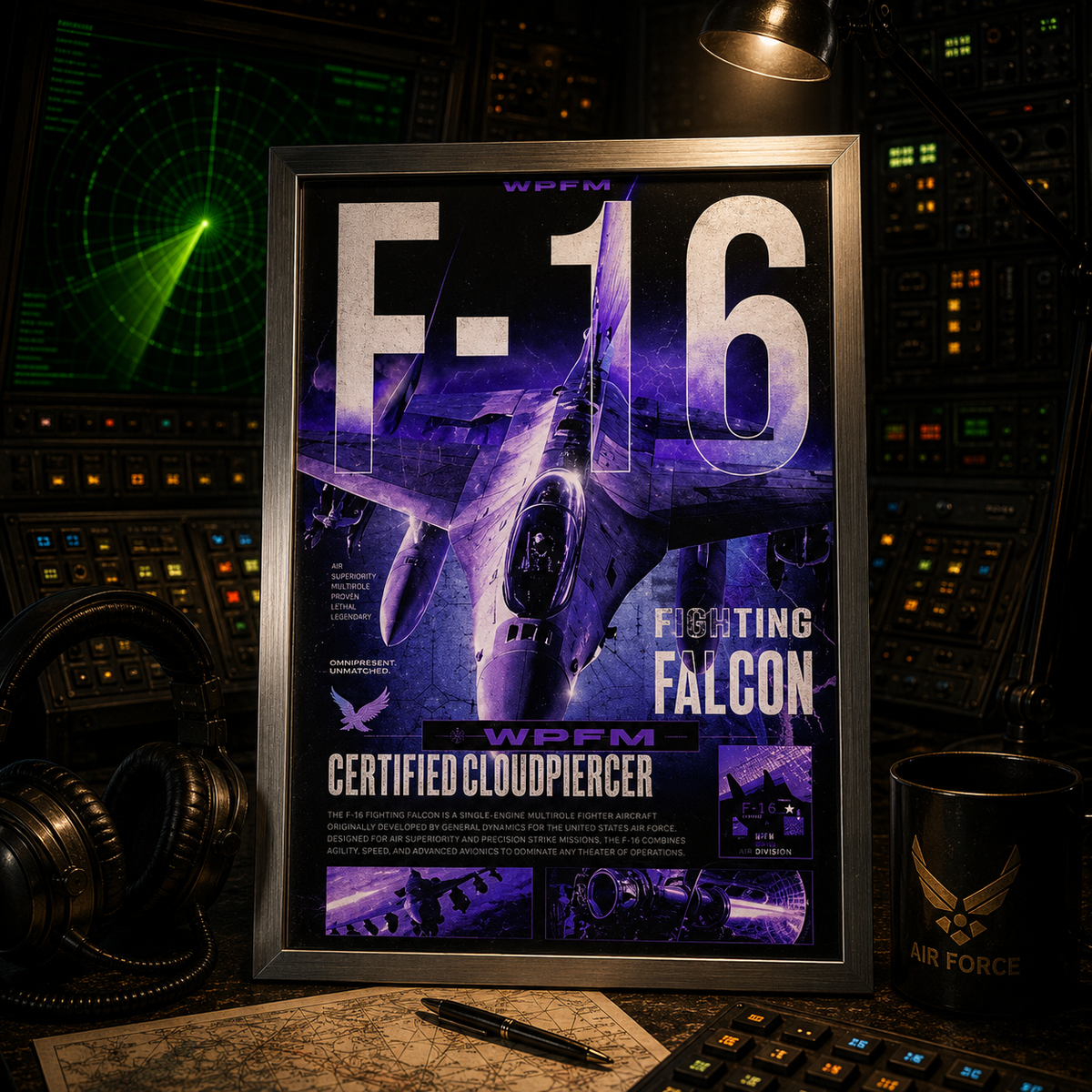 AIR Framed Poster