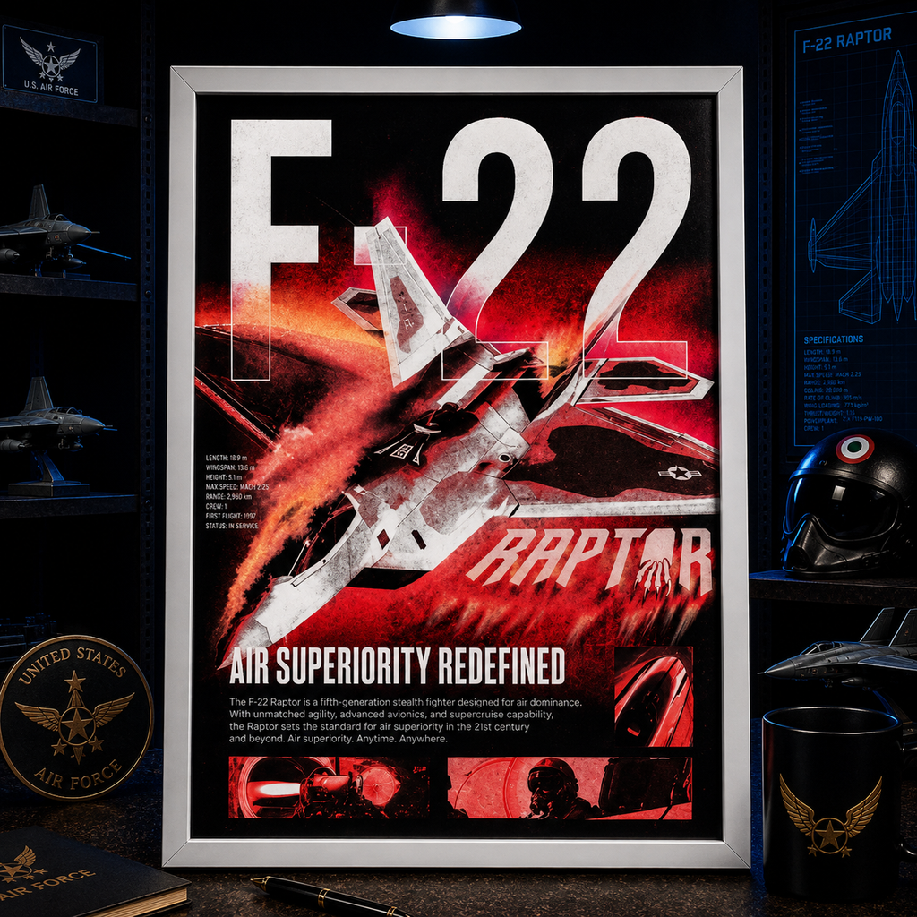 AIR Framed Poster