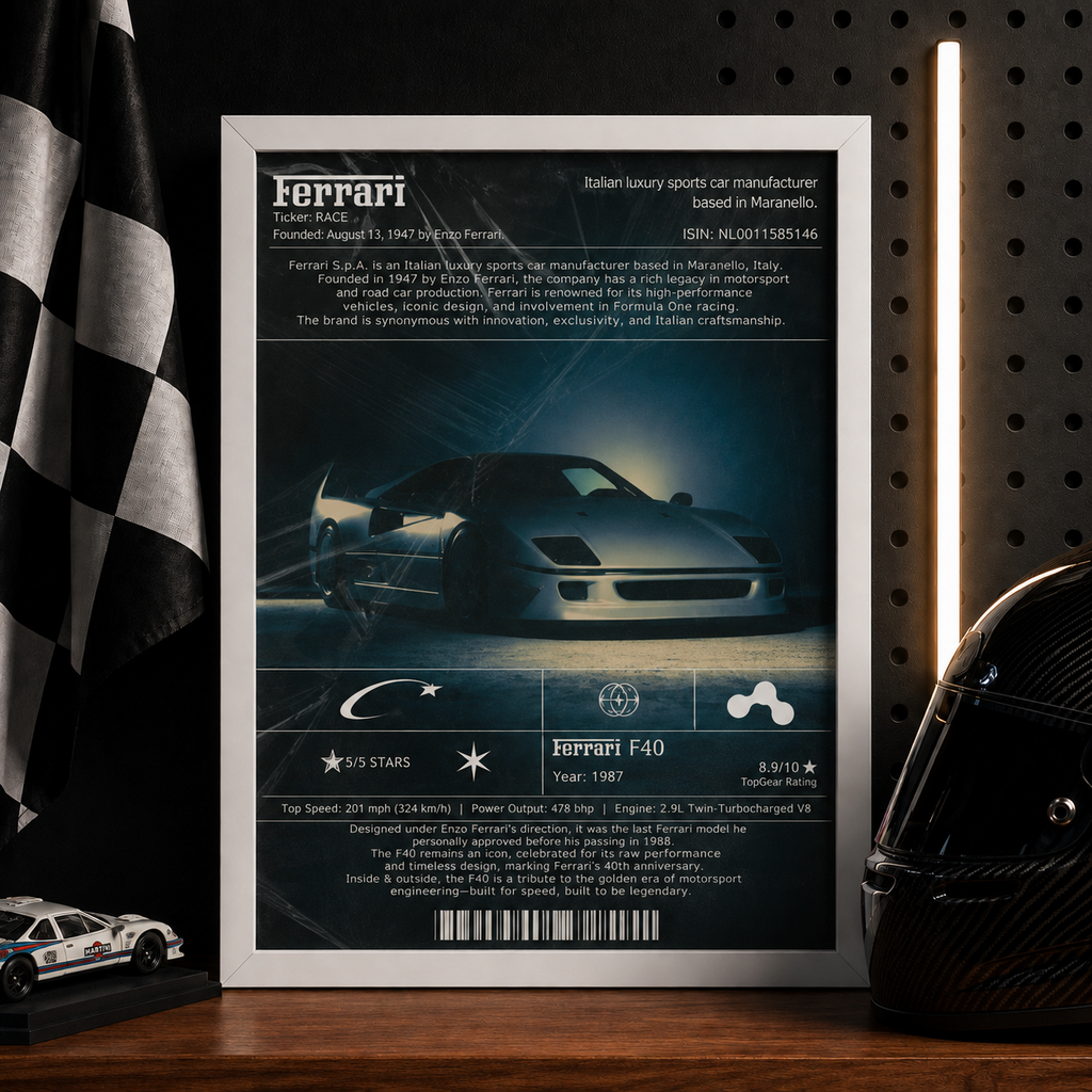 Ferrari F40 — ICON | The Art of Performance