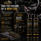 WhipFrame Gloss Finish Car Coating Agent (Pack of 2)