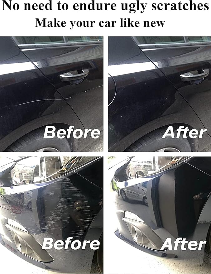 WHIPFRAME Car Scratch Repair Touch-Up Paint Pen – 2-in-1 Scratch & Paint Chip Repair (Pack of 2)