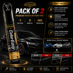 WHIPFRAME Car Scratch Repair Touch-Up Paint Pen – 2-in-1 Scratch & Paint Chip Repair (Pack of 2)
