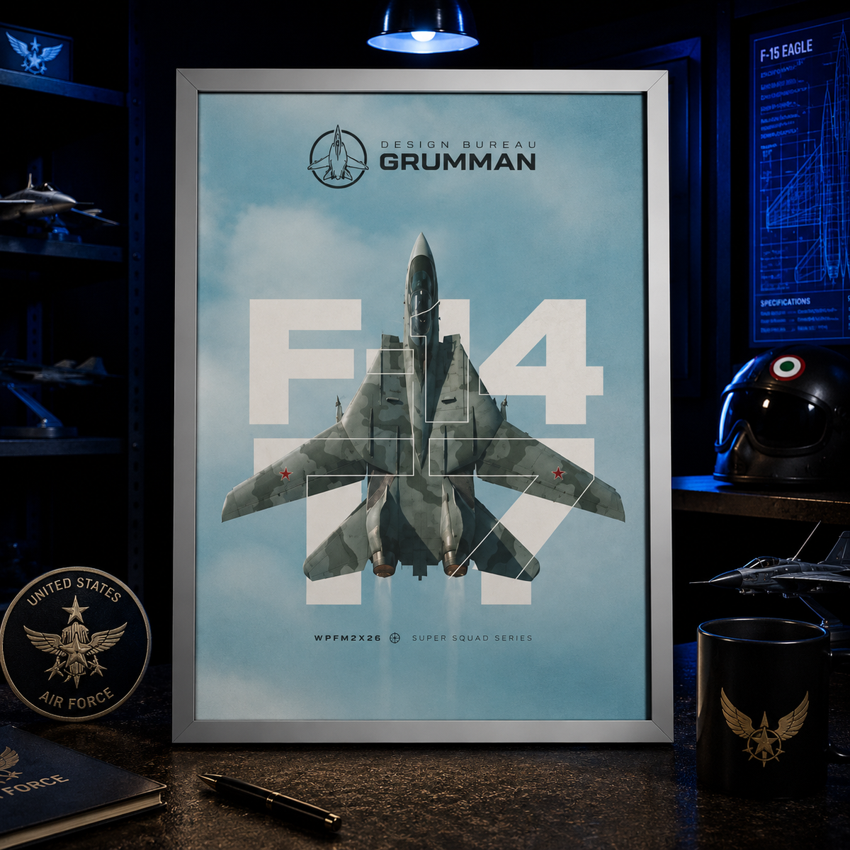 AIR Framed Poster